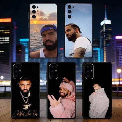 Rapper D-Drake Phone Case For Samsung S25,S24,S21,S22,S23,S30,Ultra,S20,Plus,Fe,Soft Silicone Black Cover