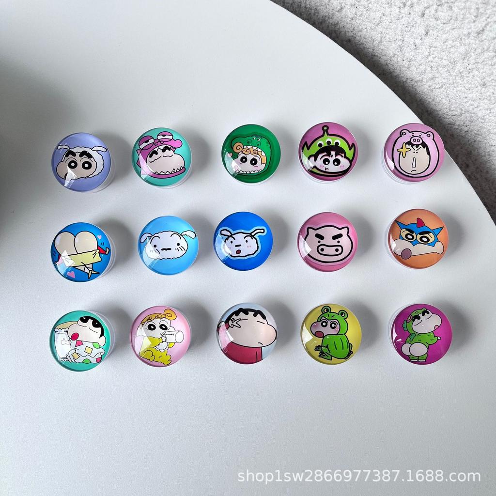 Magnetic Crayon Shin-chan Retractable Phone Holder & Stand