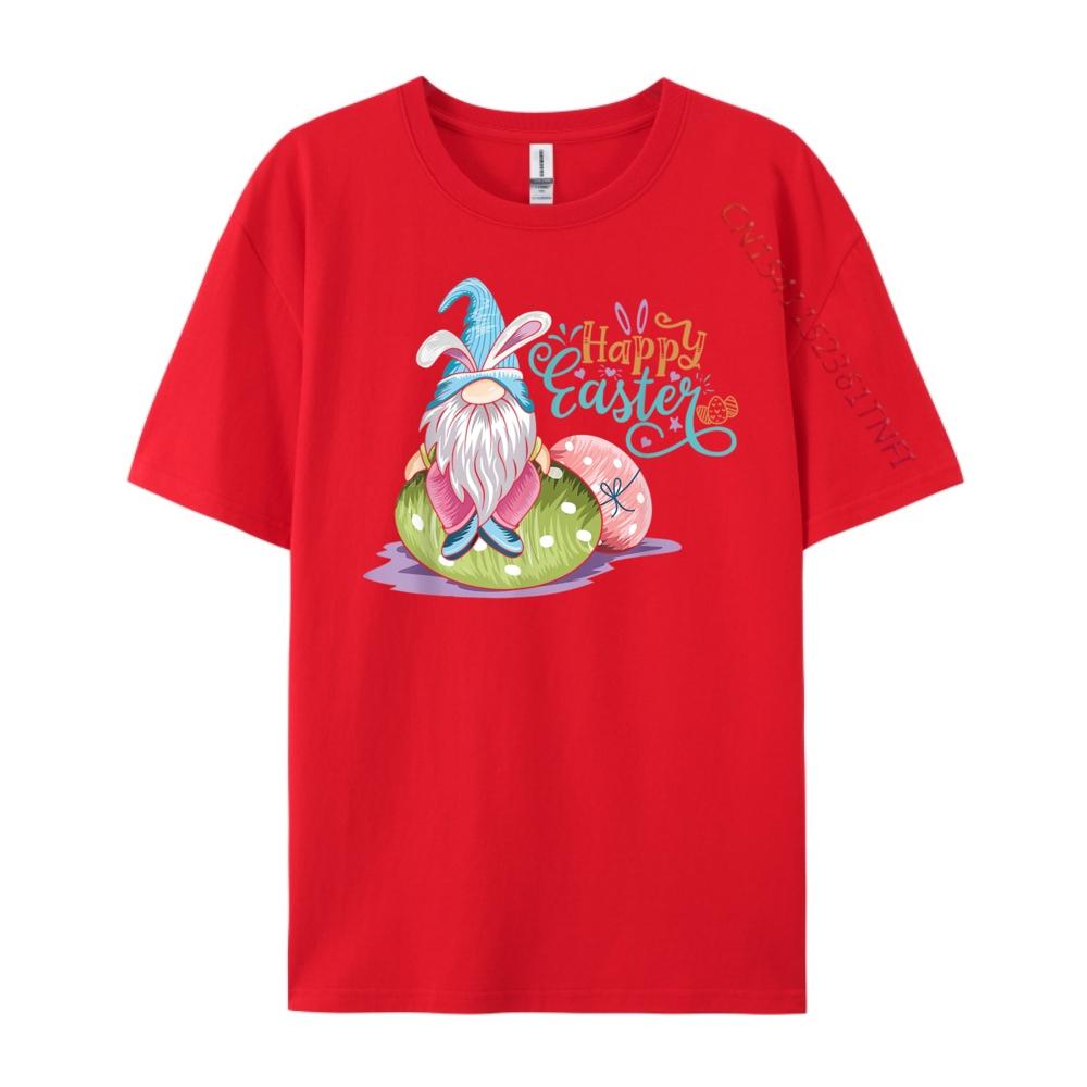 

Cute Easter Gnomes Funny Easter Mens TShirts Man Clothes 4TH of July T Shirts For Men Short Sleeve TShirt Casual S