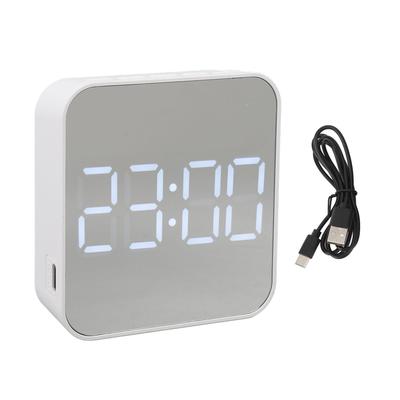 Orologio Digitale LED 2 Impostazioni Sveglia Sveglia Elettronica Piccola Multifunzione con Temperatura Data
