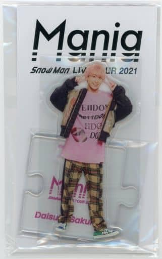 

Snow Man Stand Live Tour 2021 Mania Официальные товары Johnny&Associates. [Акрил (Дайсуке Сакума)]