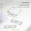 Ultra-Light Minimalist Square Pure Titanium Glasses – Stylish, Business & Casual, Prescription Ready.