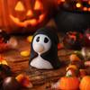 Soft Press Fidget Toys Halloween Squeeze Stress Relief Toy Bubble Pop Pumpkin Ghost Figurine Cute Toy for Interactive Kids Desk Decor Classroom