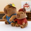 Capybara Clothes Cotton Plush Toy Stuffed Animal Doll Decorations Kids Gift