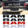 3D ABS Car Rear Tail Trunk Emblem Badge Sticker Decals RAM 1500 2500 3500 2021 2020 2019 2018 2017 Car Accessories