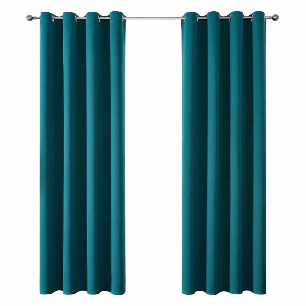 1PC Solid Color Thickened 95% Blackout Curtains High Precision Thermal Insulated Window Drapes Home Decor