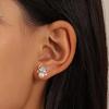 Korean Butterfly Pearl Stud Earrings: Cute, Stylish, and Trendy for Students and Fashionable Women