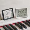 Electronic Temperature Hygrometer Display Screen Bedside Desk Clock Mini Table Clock  Bedroom