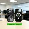 S-Singer M-MORA Phone Case For iPhone17,16,15,14,13,12,11 Plus,Pro Magnetic with Magsafe Wireless Charging
