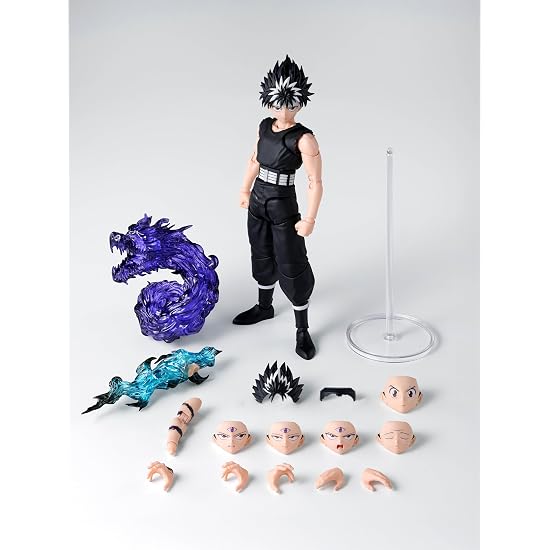TAMASHII NATIONS S.H.Figuarts YuYu Hakusho Hiei Approx. 135mm PVC & ABS Painted Action Figure