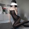 Sheer Temptation: Tearable Lingerie Bodysuit & Stockings Set