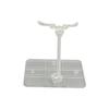 2 PCS Carbon Fiber Servo Adapter Plate Lightweight Black Servo Adapter Plate for VP VS4 10 VS4 10 PRO RC Car