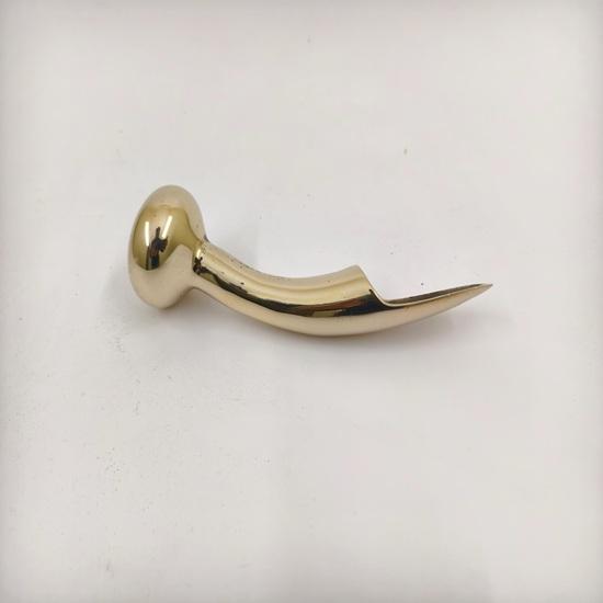 Nautischer Designer Messing Hame Kugelkopf Griff für Holzspazierstock nur Griff Geschenk für Artikel 20,32 cm