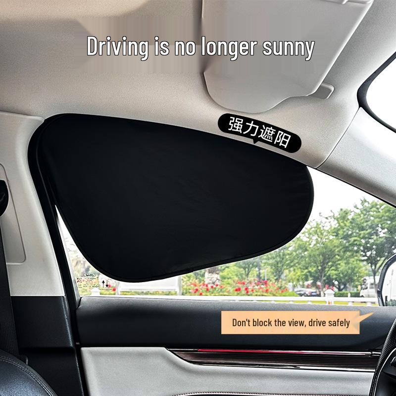 

Car Window Sunshade: Static Film, Privacy & Heat Protection