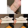 Elegant Zircon Butterfly Pendant Bracelet With Rhinestone Embellishments For Womens Fashion