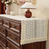 Crocheted Cotton Lace Table Runner