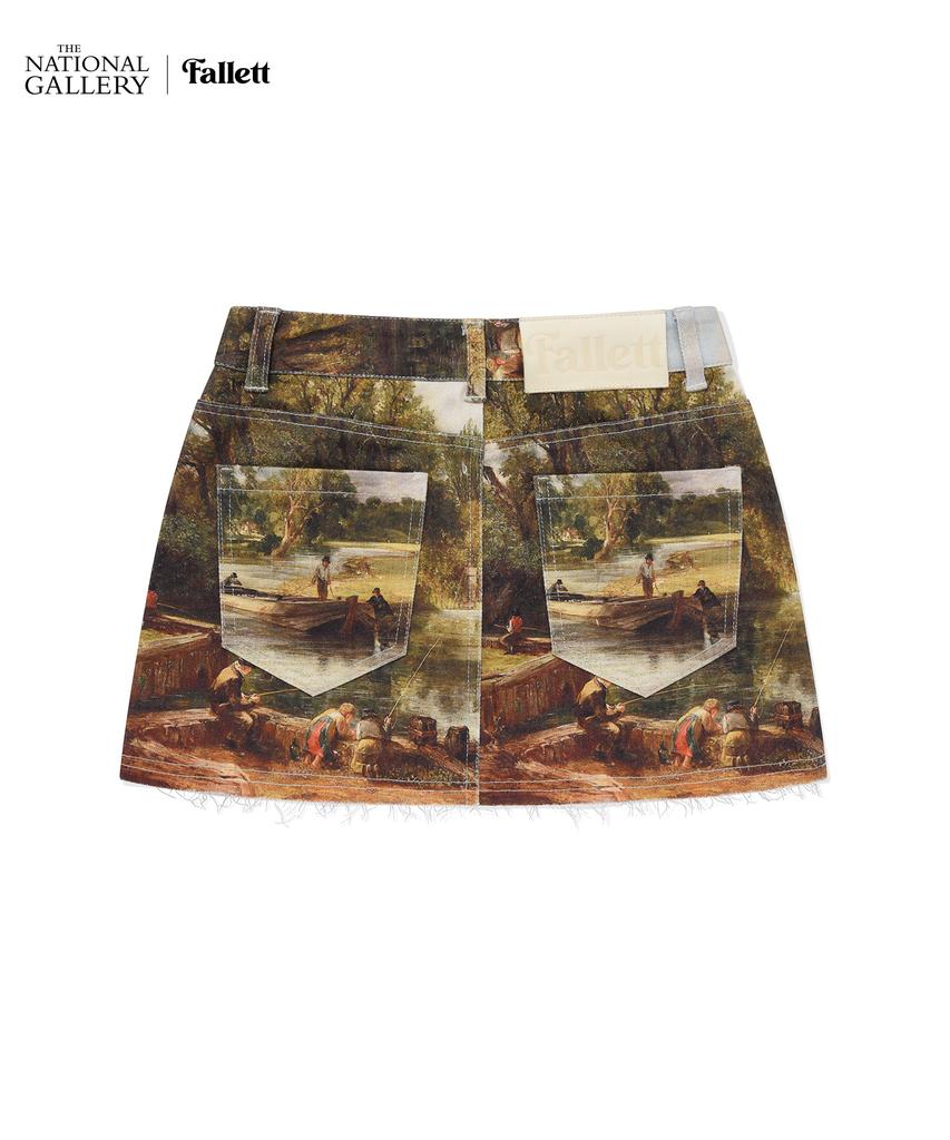 Pallet [Palette X National Gallery] John Constable Skirt