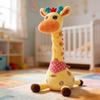 Plush Giraffe Toy With Volume Control And Dancing Motion Gift For Kids