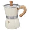 3 Cup/6 Cup Italian Coffee Maker Aluminum Stovetop Espresso Maker Moka Coffee Pot  For Camping