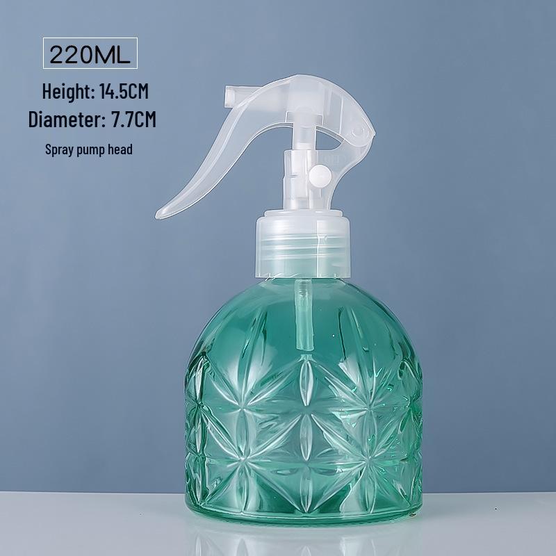 Stylish Glass Refill Bottle for Hand Sanitizer, Lotion, Shampoo, Shower Gel - Press-Type for Home Bathroom