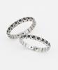Graynoise Clover Mini Rail Ring Bk (925 Silver)