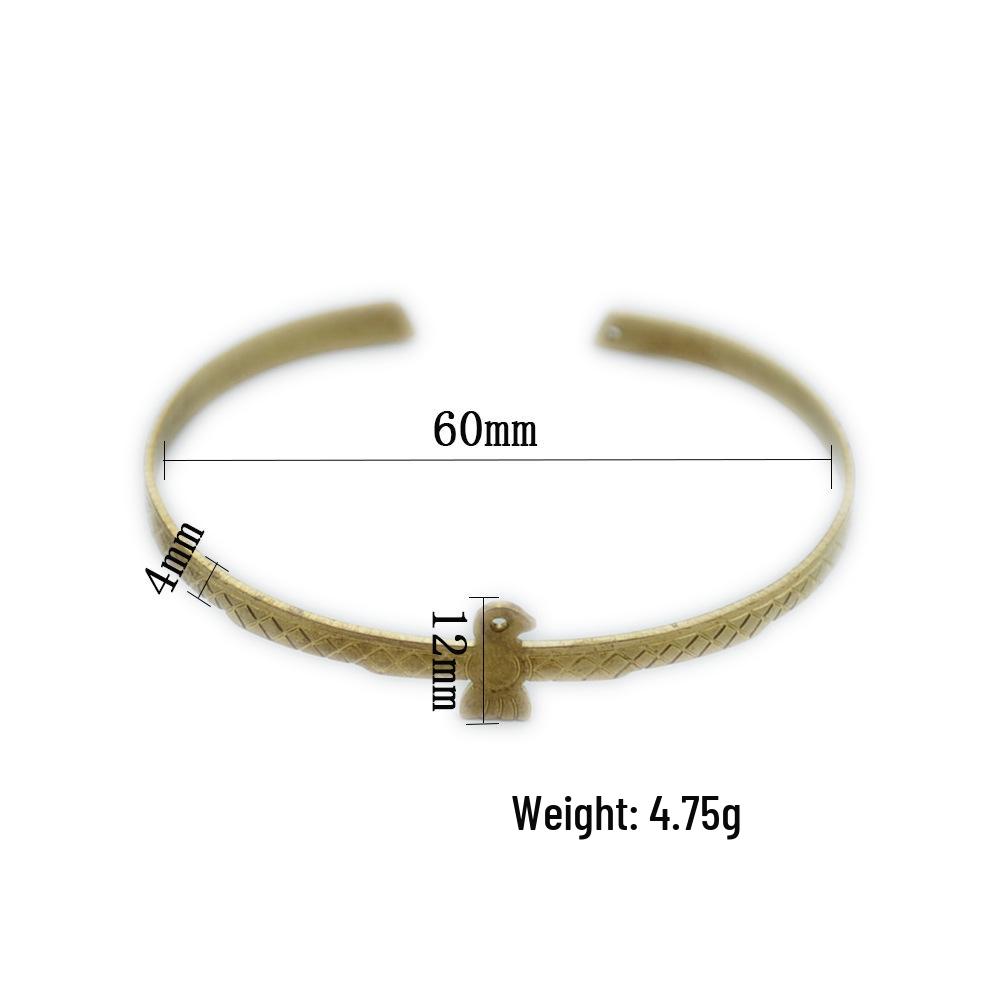 2023 Geometric Line Copper Adjustable Bracelet - Korean Style Fashion Accessory