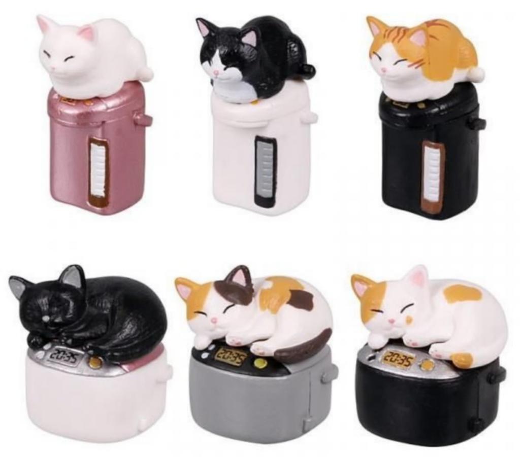 Tarlin Warm Cat 2 X 6 Types Set Full Set Gachapon Capsule Toy