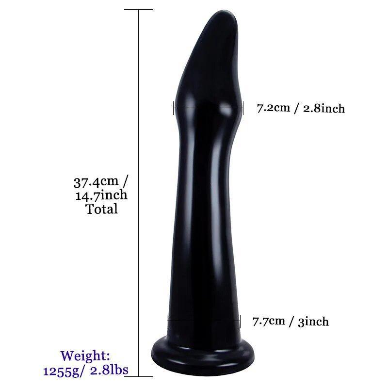 Large Shaped Anal Plug Masturbator Fisting for Unisex Anal Dildo Gay Slave Sex Toys PVC Big Dick Strap On Cock