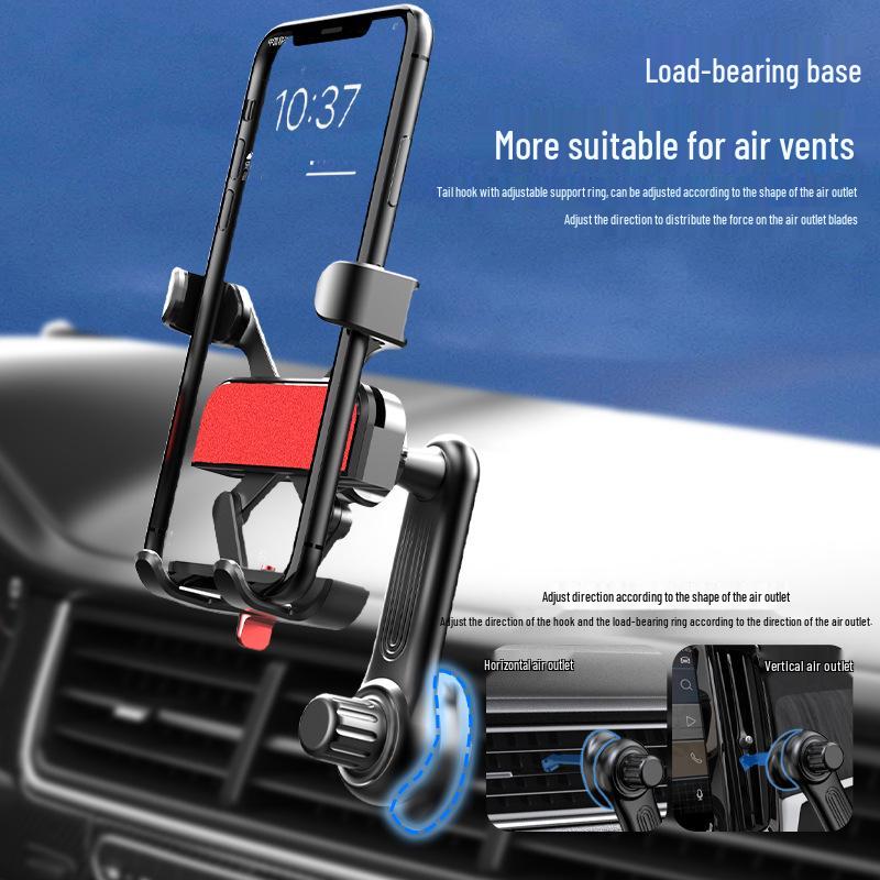 Premium Metal Gravity Car Air Vent Phone Holder