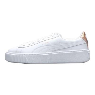 Basket Platform Fashion Low-Top Sneakers Women Sneakers White Platinum 368190-02