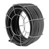 Drain Cleaning Cable 100 FT X 3/4 Inch, Solid Core Steel Drain Cleaner Cable with 4 Cutters for 3.9" To 7.9" Pipes, Professional Inner Core Sewer