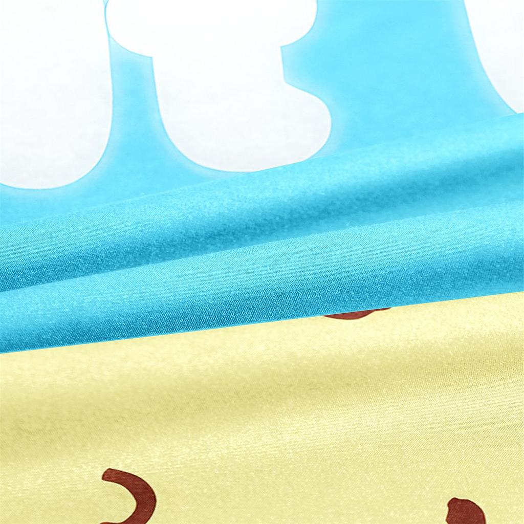 3D Digital Printing Cartoon Animation Children'S Bedding Pudding Dog Three-Piece Set