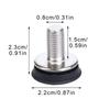2/5/10Pcs Inner Hex Bolts Bicycle Bottom Bracket Axle Bolts M8 Screw Kit For Cycling Axle Repair Accessories