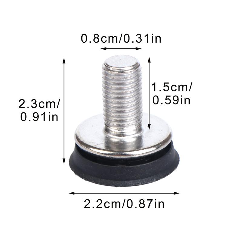 2/5/10Pcs Inner Hex Bolts Bicycle Bottom Bracket Axle Bolts M8 Screw Kit For Cycling Axle Repair Accessories