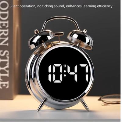 Extra Large Sound Alarm Clock with LED Screen with Night Light Number Clock Multifunctional Children Clock Household