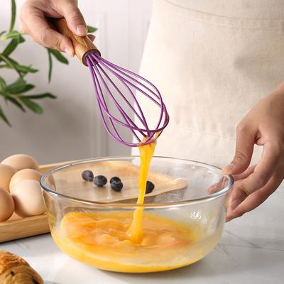 10 Inch Whisking Eco-friendly Durable Comfortable Grip Manual Egg Beater Baking Tools Cream Mixer