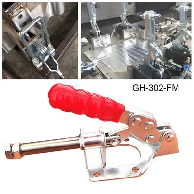 GH-302-FM İtme Çekme Tipi manivelalı kelepçe kaymaz El Aletleri Sağlam Ayarlanabilir Hızlı Serbest Bırakma Kelepçe Ağaç İşleme