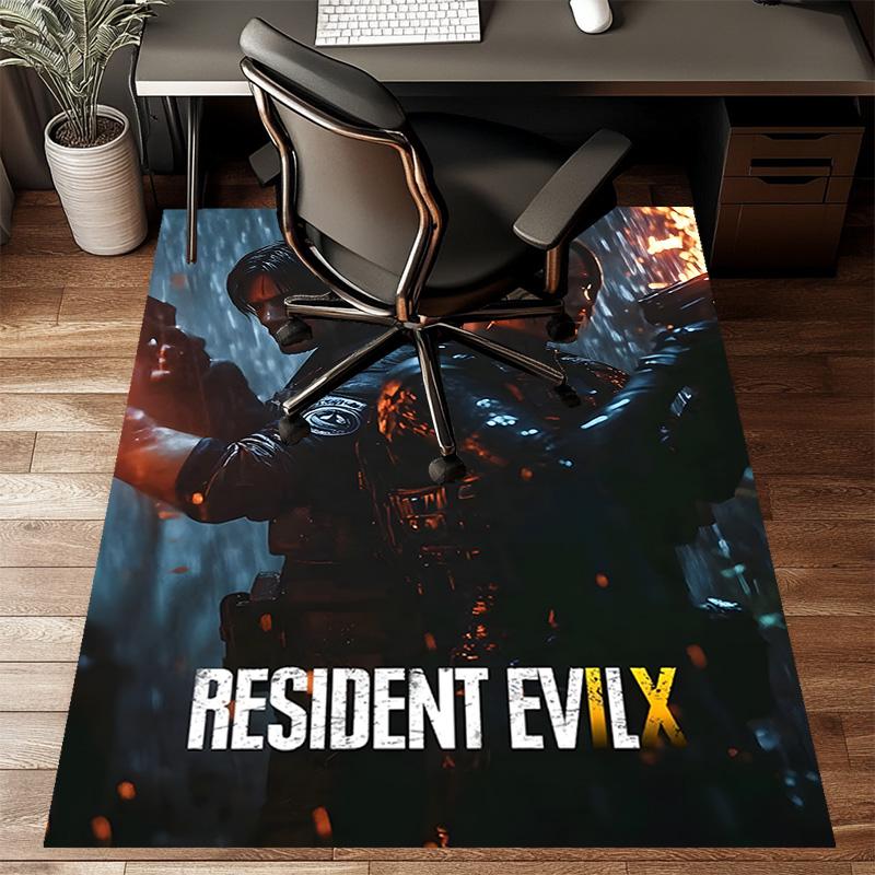 Resident Evil Printed Area Rug Carpet for Bedroom Living Room Home Decor Rugs Mat Non Slip Mat Rug for Bedside