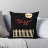 It'S A Wonderful Life Square Pillowcase Polyester Linen Velvet Printed Zip Decor Car Cushion Cover