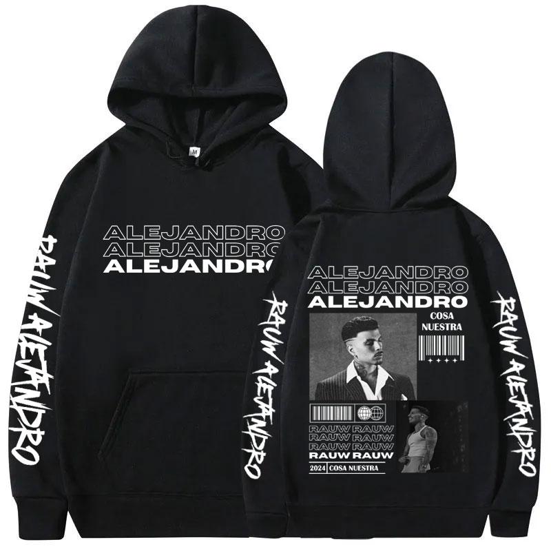 Singer Rauw Alejandro Todo De Ti Album Print Hoodie Man Fashion Vintage Streetwear Men Hip Hop Oversized Sweatshirt Male Hoodies