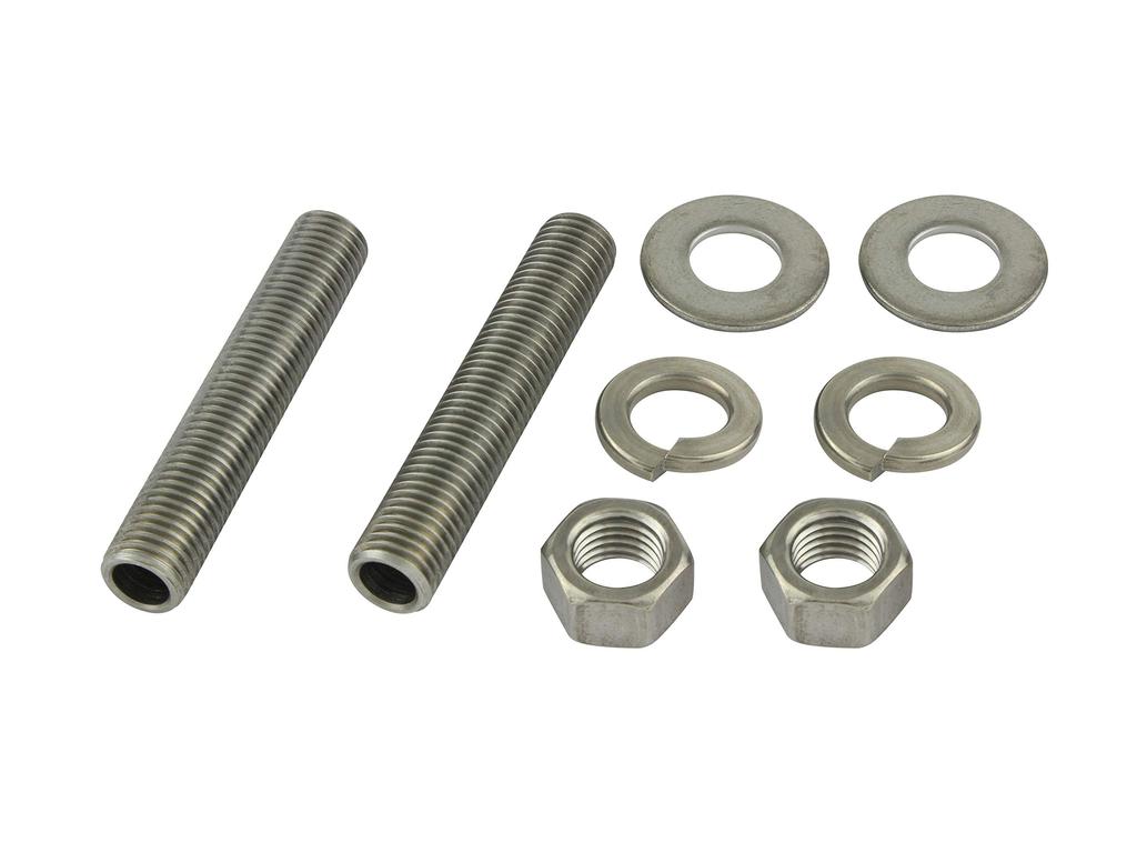 POSH FAITH Motorcycle Supplies Stud Bolt M10X55MM 2 Pieces 010101-55