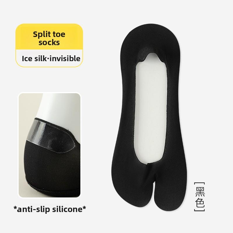

Women s summer socks do not fall off heel non-slip boat socks breathable deodorant sweat-absorbing socks split-toe invisible socks women
