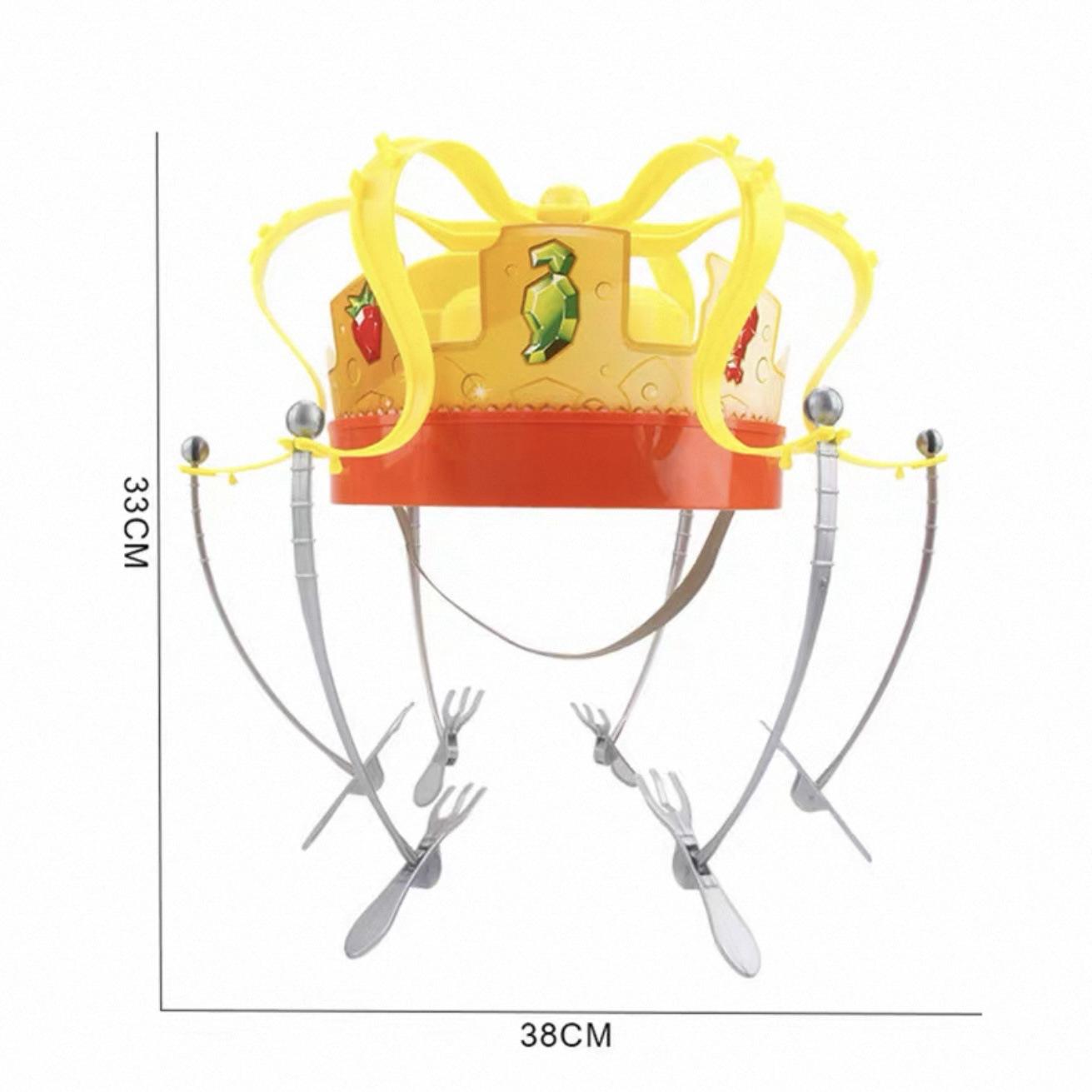 Rotating Crown Food Cap Board Game Chow Crown Music Rotating Crown Food Cap
