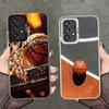 Basketball Basket Sports Soft Phone Case for Samsung A17 A16 A15 A14 A13 A57 A56 A55 A54 A53 A37 A36 A35 A34 A33 A26 A25 A24 A23