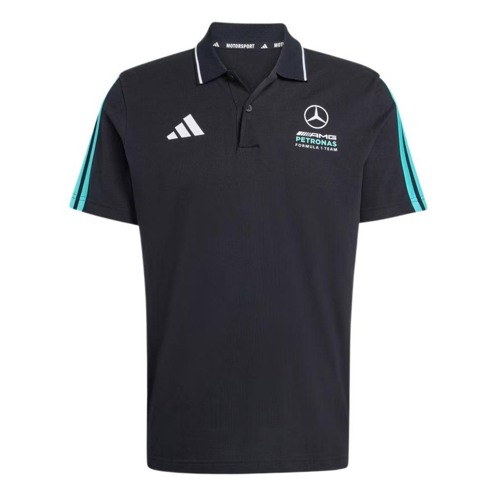 Adidas Polo krekli vīriešu Melni/Puszaļi Vidēji