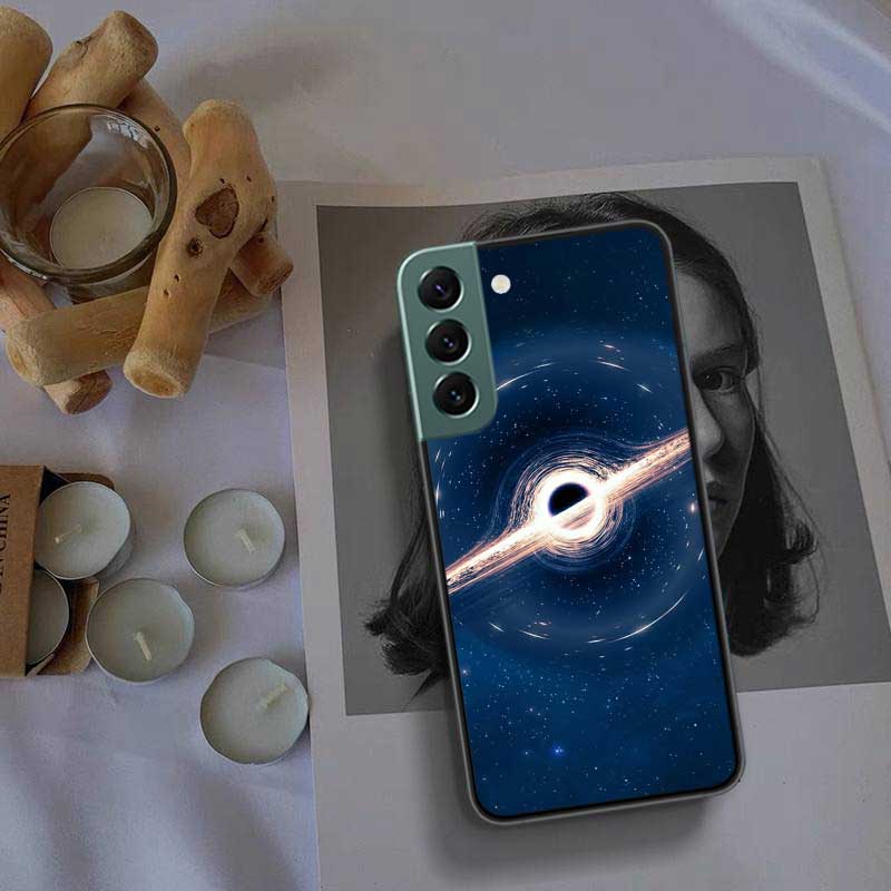 Cosmic Starry Sky Black Hole Phone Case For Samsung Galaxy Note 20 Ultra 10 Lite 9 8 M12 M21 M30S M31 M32 M51 M52 S10 S9 S8 Plus