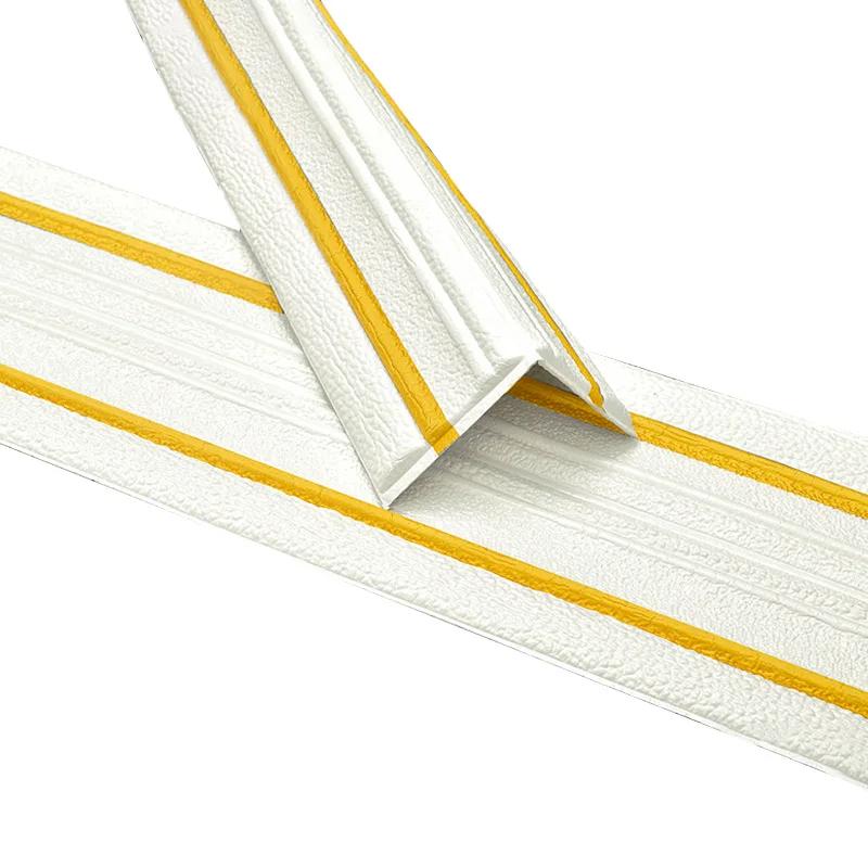 3D Self-Adhesive Foam Wall Panels - Decorative Molding for Ceiling/Baseboard Edges & Corner Trim (DIY Home Decor)