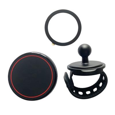 Adjustable Magnetic Bike Phone Holder 360 Rotation Universal Magnetic Phone Mount for 19 To 39mm Handlebar Metal Surface