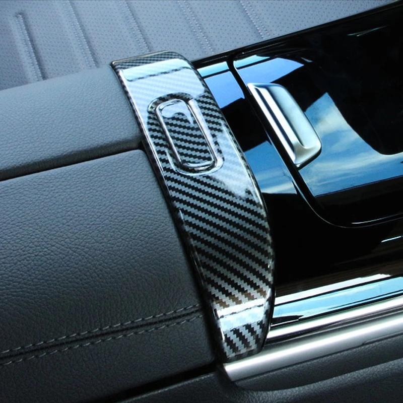 Console interior apoio de braço capa interruptor botão caixa de armazenamento central para mercedes-benz c-class w206 c180 c200 c300 