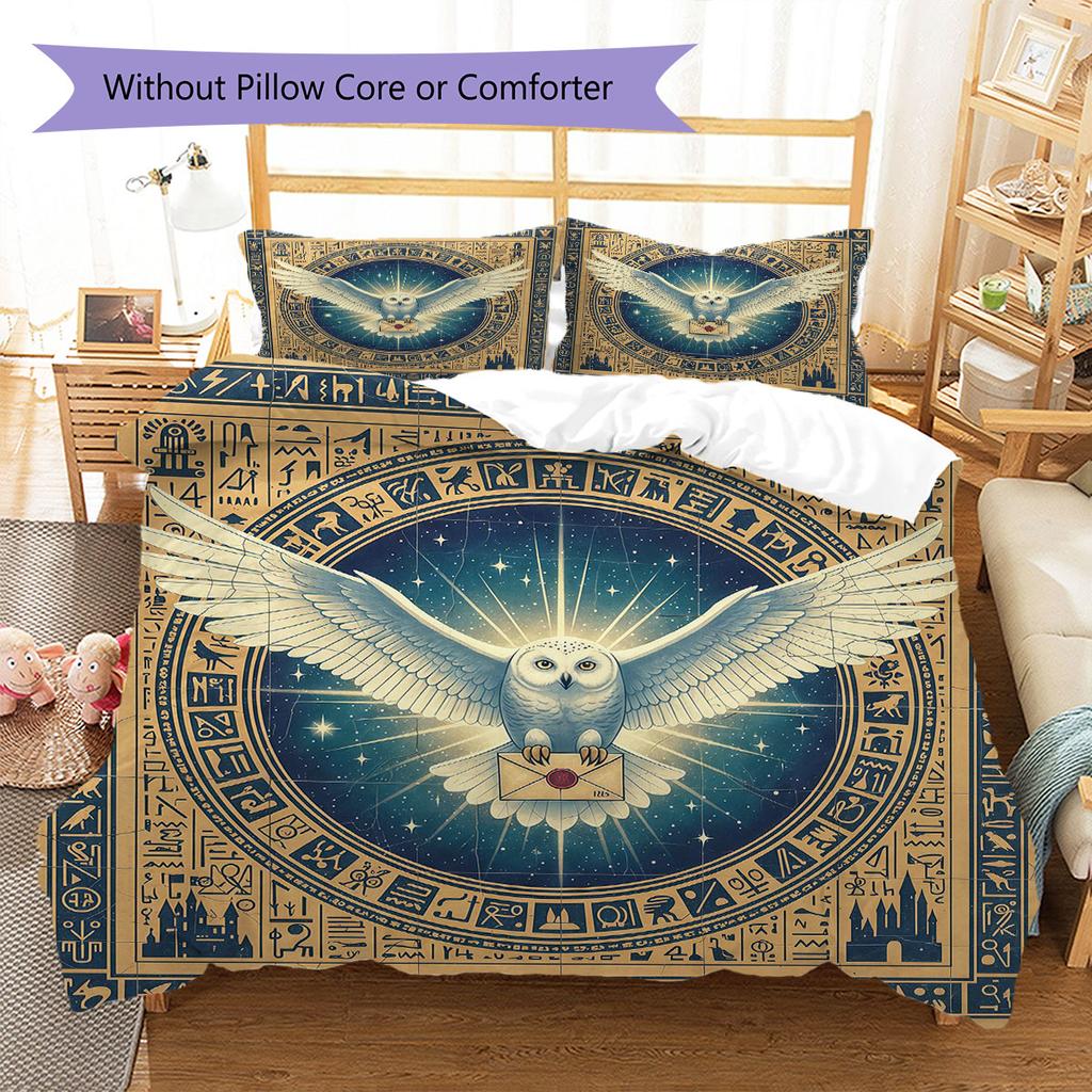 Hathaway Pattern Bedding Quilt Set Quilt Cover Pillowcase Home Decoration Birthday Gift (1 * duvet cover + 2 * pillowcase, without core)